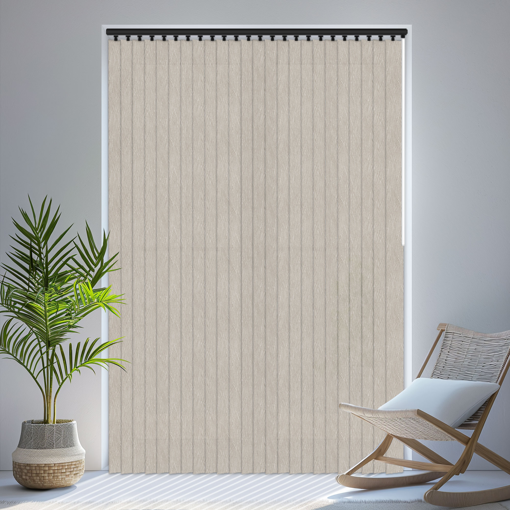 WINDSOR COBBLESTONE Panel Blinds by Louvolite