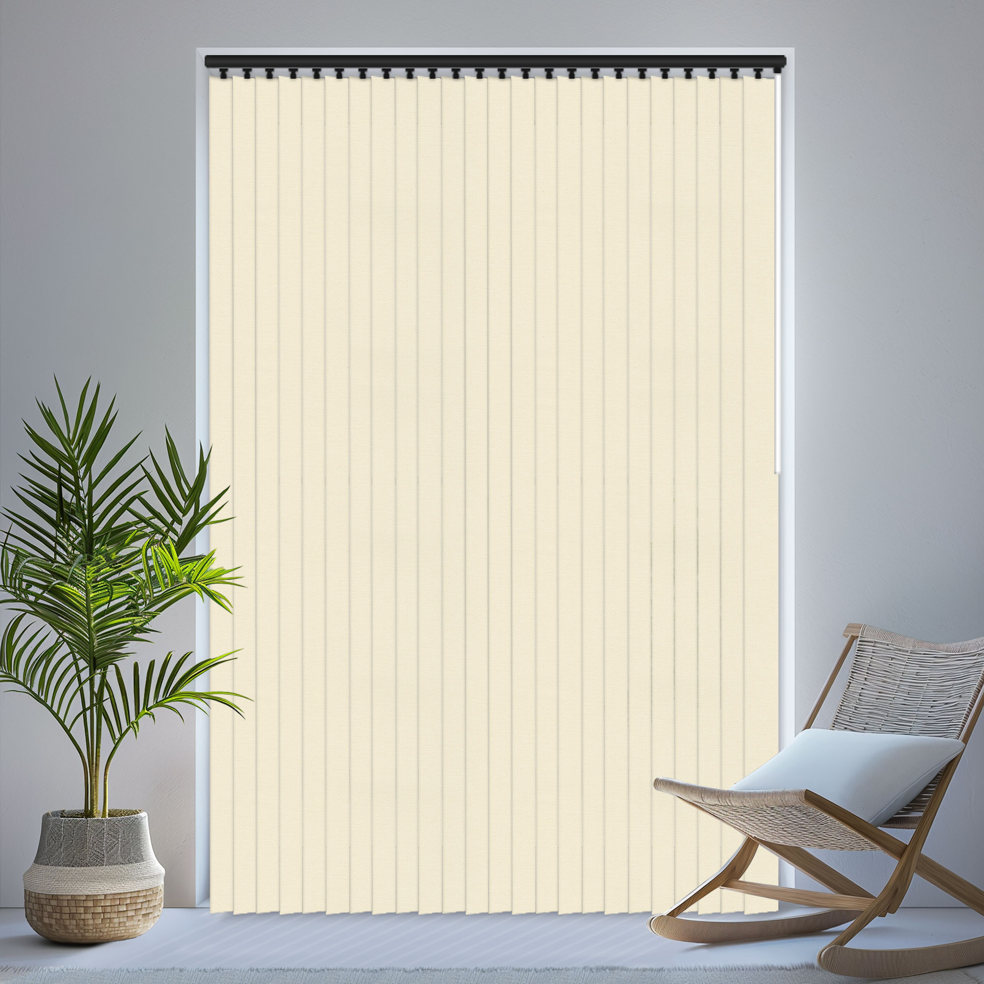 WINDSOR COBBLESTONE Vertical Blinds by Louvolite