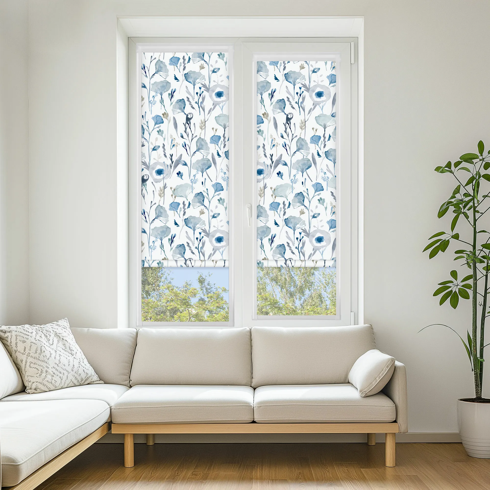 PF ROLL GINKGO INKY BLUE